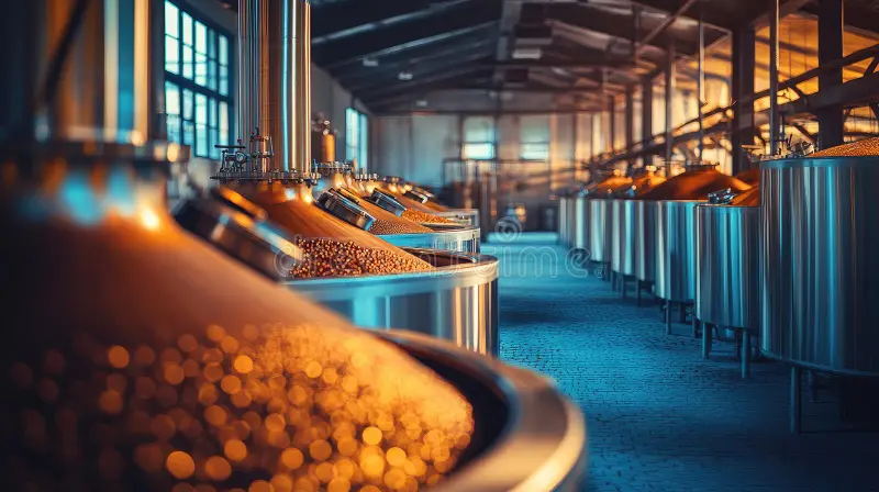 Finished beer, ready for market